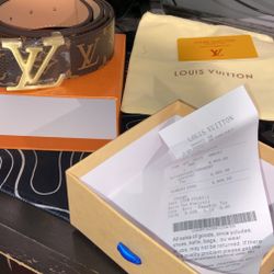 louis Vuitton belt