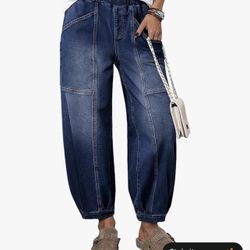 Jeans size x-large new stretchy waist new