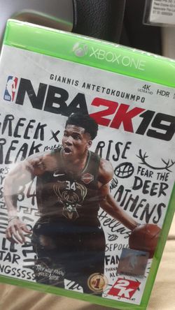 NBA 2k19 Xbox One...