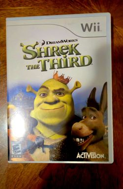 Wii Shrek the Third - Nintendo Wii. Complete With Manual