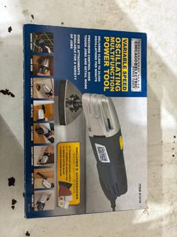 Chicago Electric Variable Speed Oscillating Multifunction Tool