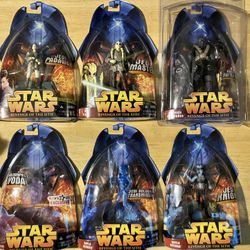 Star Wars Revenge Of The Sith MOC Action Figures