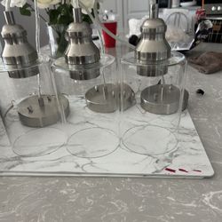 3 Hanging Light Fixtures 
