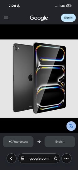 iPad Pro M5 model