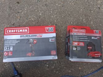 Craftsman impact with battery and charger