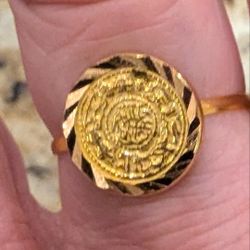 21 Karat Pure Gold Rings And Pendants Earrings Brand New