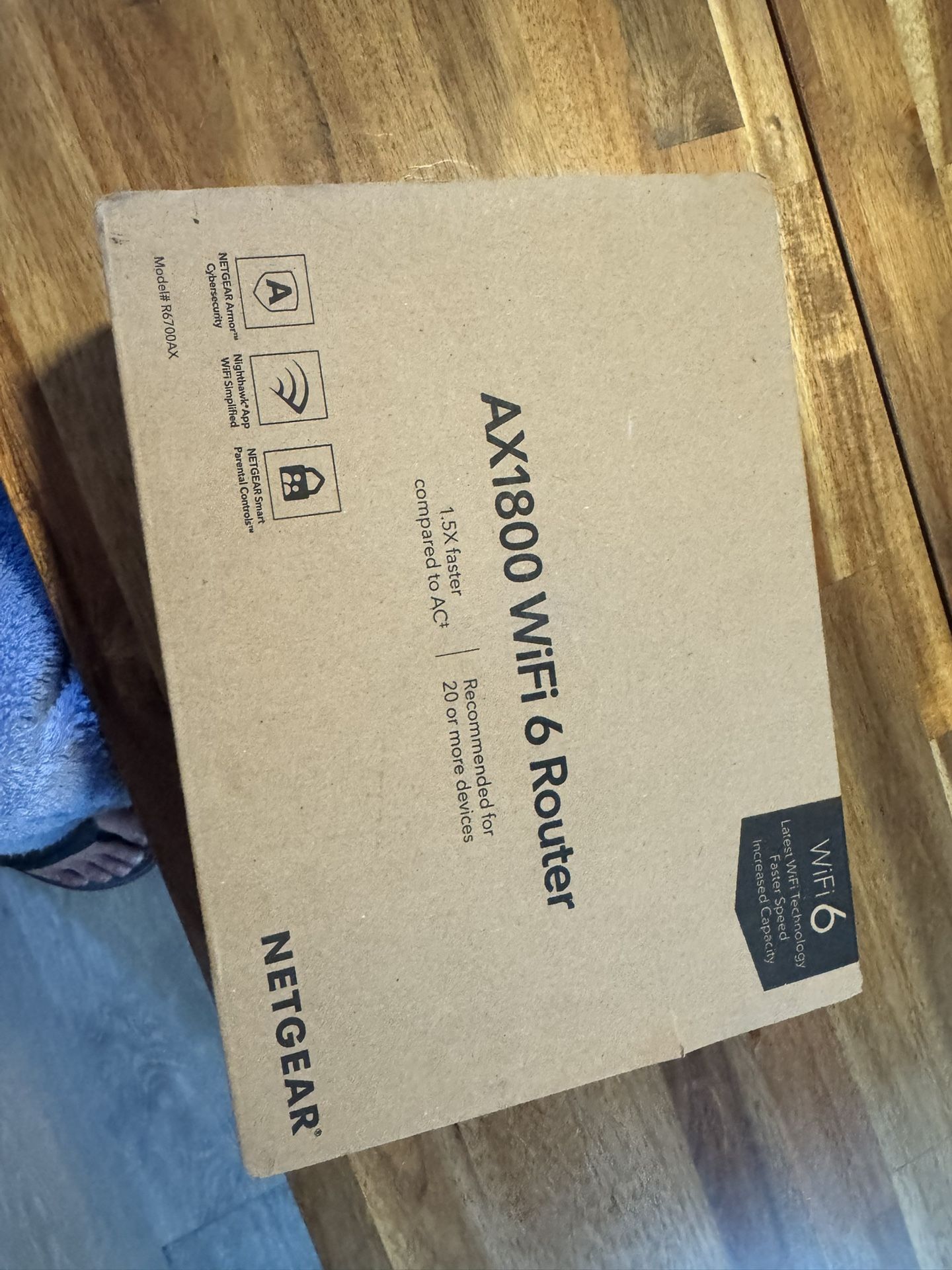 Netgear AX1800 Router 