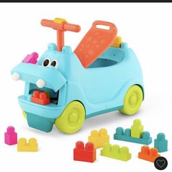 B. toys Ride On Toy with Moomu blocks