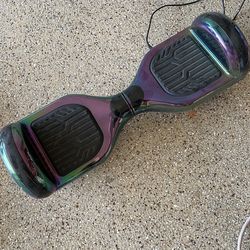 Hover board, iridescent chrome with charger