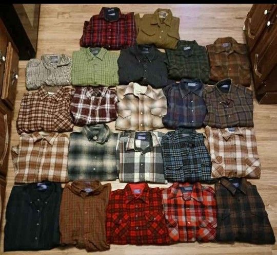 🔥 1960s True Vintage Clothes Pendleton Oshkosh Sports Wear Tshirts Levi's N More