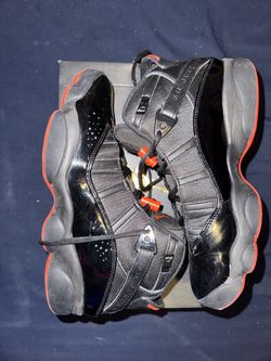 Jordan 6 Black Red Sneakers