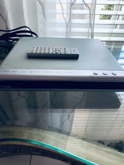 RCA DRC200N DVD CD Player with Remote