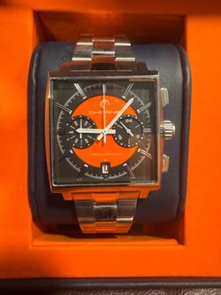 Broncos colored “Chicane” men’s watch