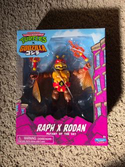 TMNT X Godzilla Raph X Rodan