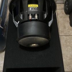 JL Audio 12w7 Anniversary Edition with brand new ported