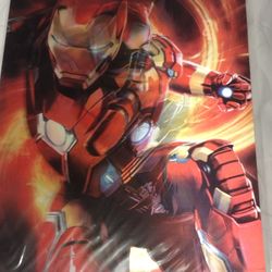 3D Hologram poster
