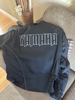 Yamaha Nylon Mc Jacket Xl With Liner.