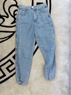 Forever 21 light wash blue denim jeans Size S #denim