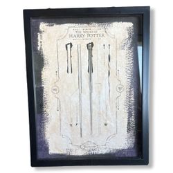 18 X 14 X 1 Framed The Wand Of Harry Potter 