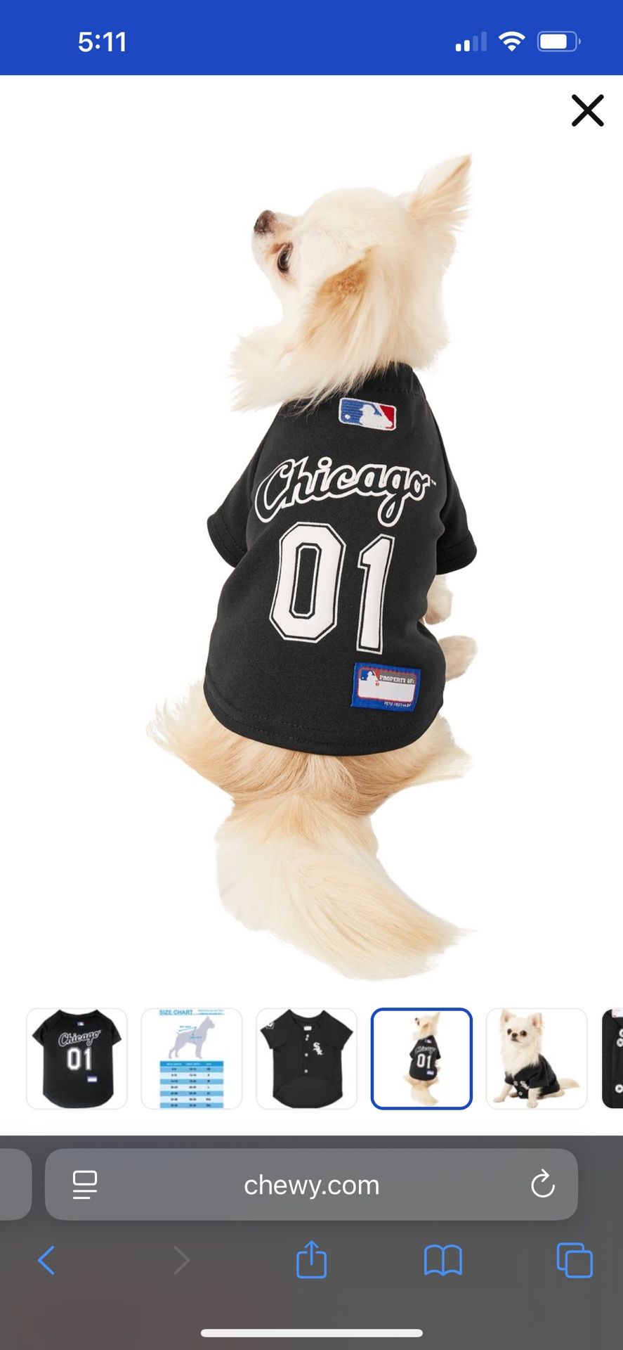 White Sox Dog Jerseys