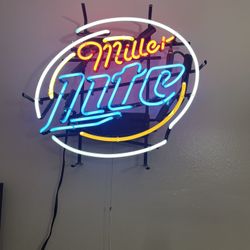 Miller Lite Bar Light