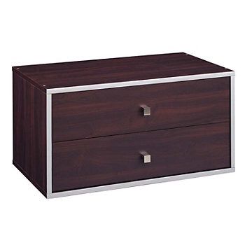 2 Drawer Double Cube Organizer