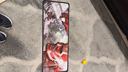 Attack on titan large mouse pad.