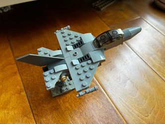Lego Fighter jet model