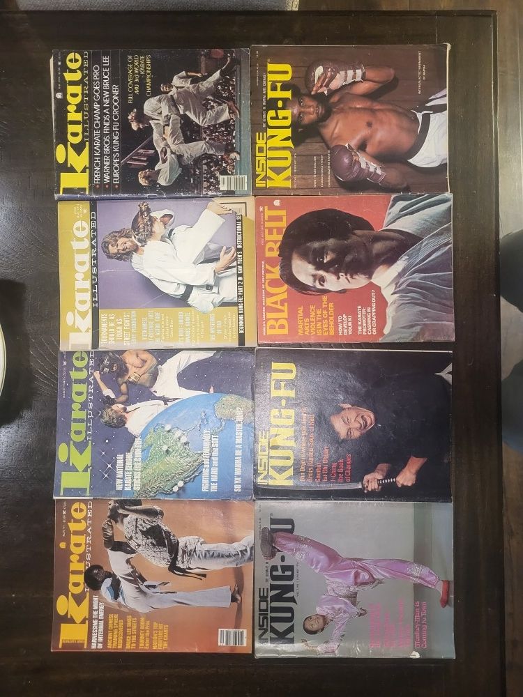 Vintage 1970's Karate / Kung Food Magazines