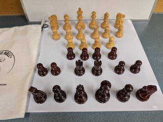 Staunton Reykjavik Chess Pieces