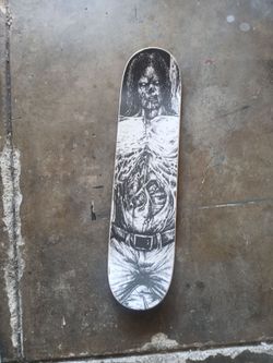 Skateboard deck.