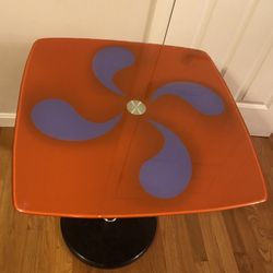 Glass Top Marble Base Brand New Table