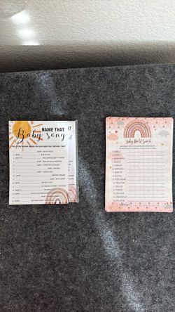 Free Baby Shower Games