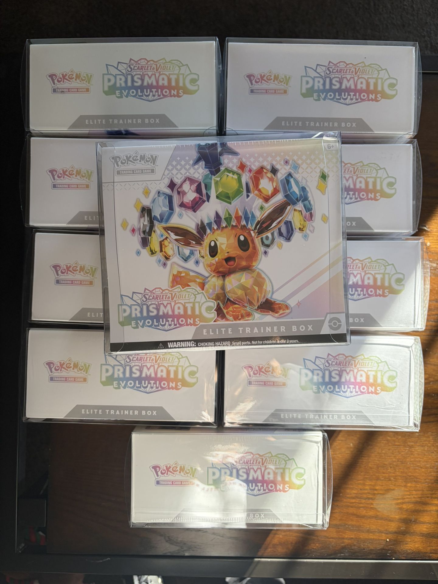 Pokemon: Prismatic Evolutions ETB New/Sealed (x10)