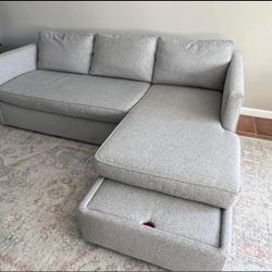 West Elm Harris Reversible Sectional Sofa 