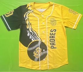 Padres yellow/brown jersey