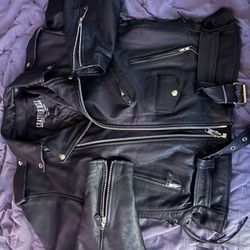 Men’s Leather Mill Biker Jacket