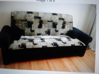 European style sleeper sofa with storage