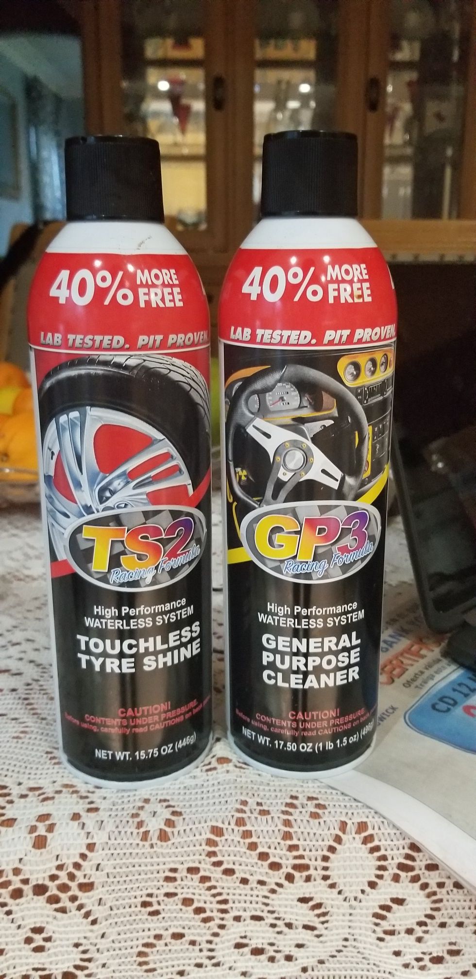 Tire shine 3 x 10