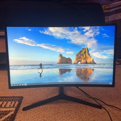 Samsung Curved Gaming Monitor - 27” 60hz