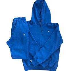 WRLDINVSN Royal Blue Jogger Set