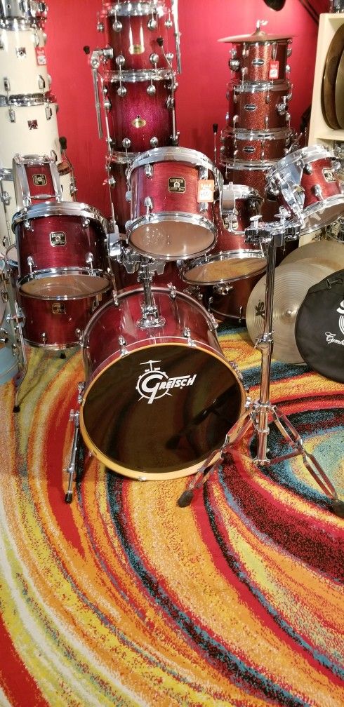Drum Set 7pc Gretsch Catalina Birch 