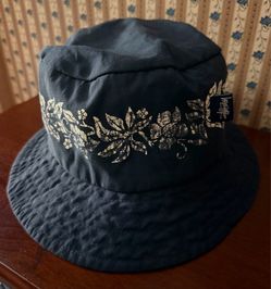 Vintage Stussy Floral Bucket Hat 90’s Made in USA Streetwear