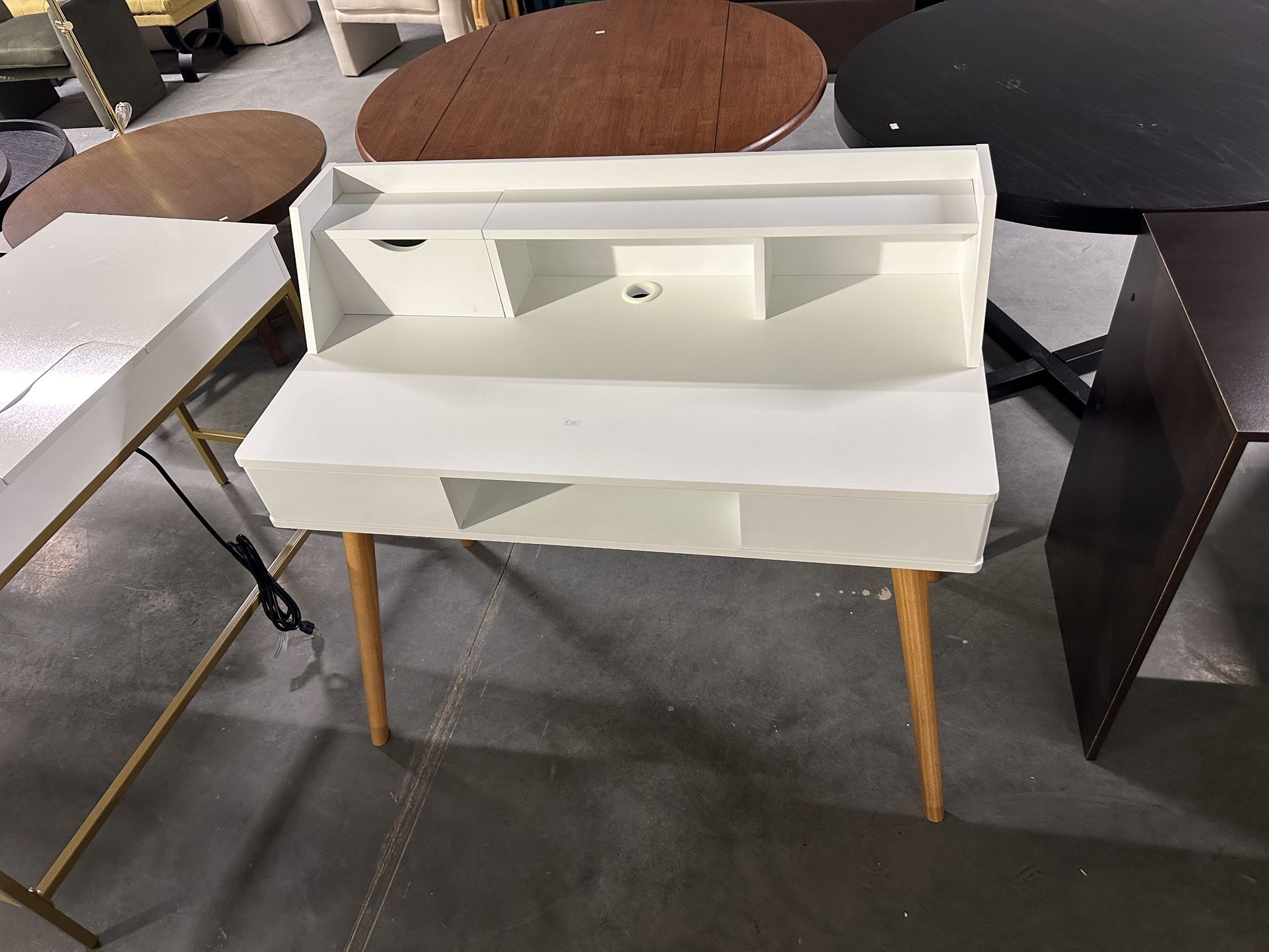 Creativo Wooden Writing Desk with Storage - Teamson Home Brand New
