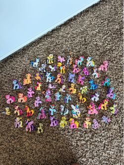 Huge My Little Pony Figure Collection – 60+ Ponies – Great Condition