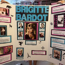 Already Done School Poster Project Bridgette Bardot