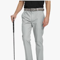 Golf Pants Men Quick Dry - 30"/32"/34" Stretch Lightweight 