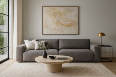 Four Hands Fenton Sofa Montford Onyx