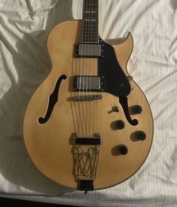 Glen Burton Hollow Body Guitar