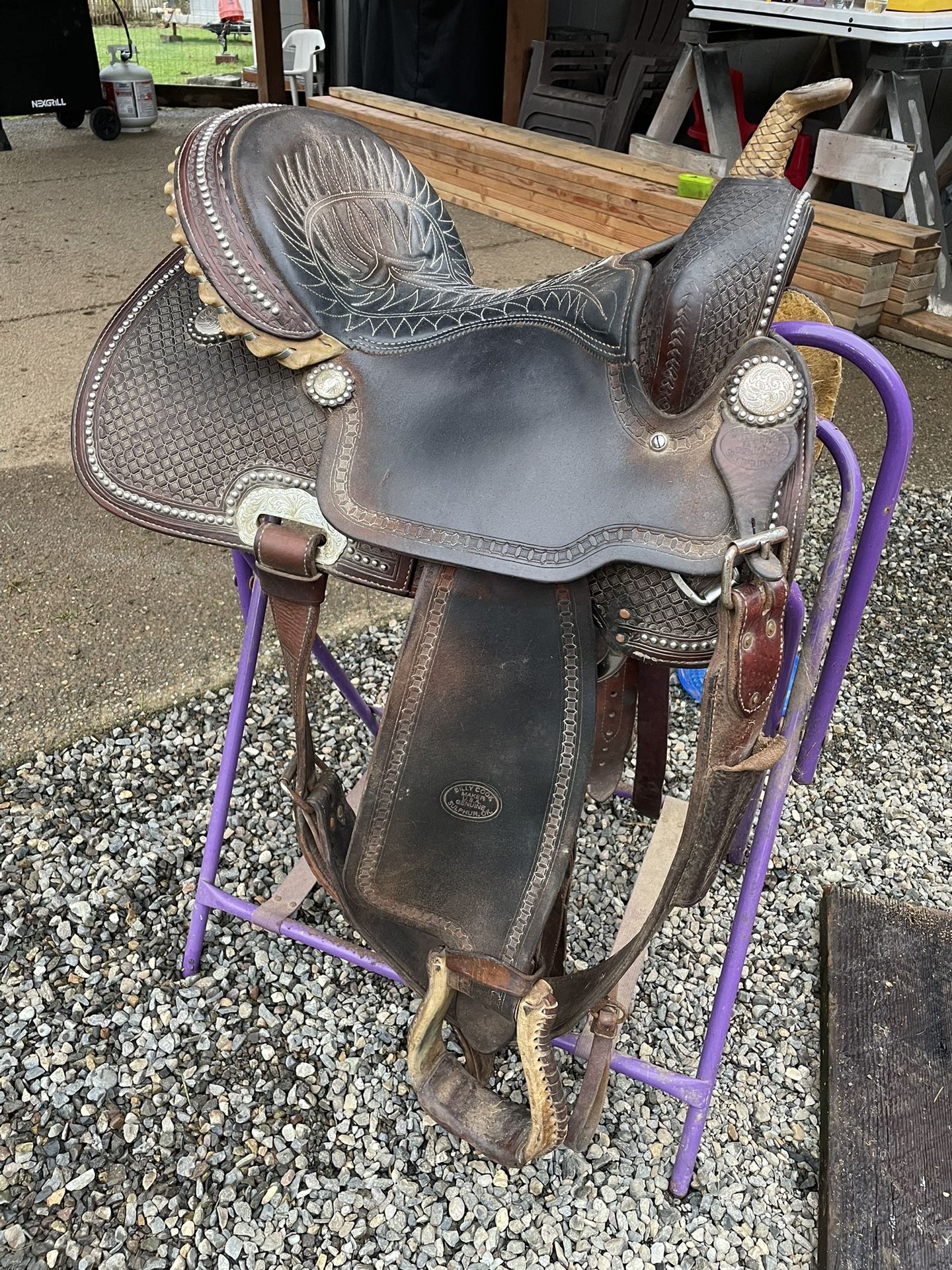 Barrel Saddle